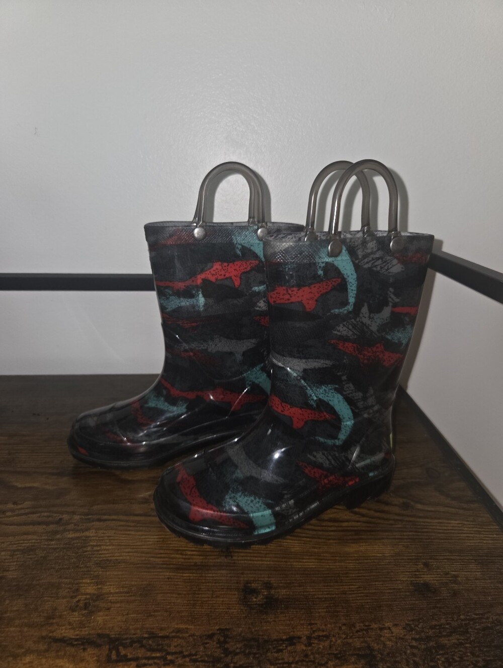 Western Chief Boys Rain Boots Size 9c
